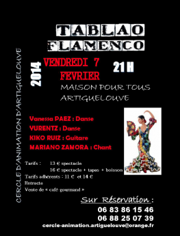 Cuadro Flamenco à Artiguelouve