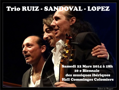 Trio Ruiz, Lopez, Sandoval à Colomiers