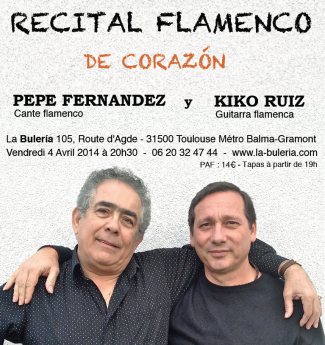 Kiko y Pepe Fernandez Recital Flamenco